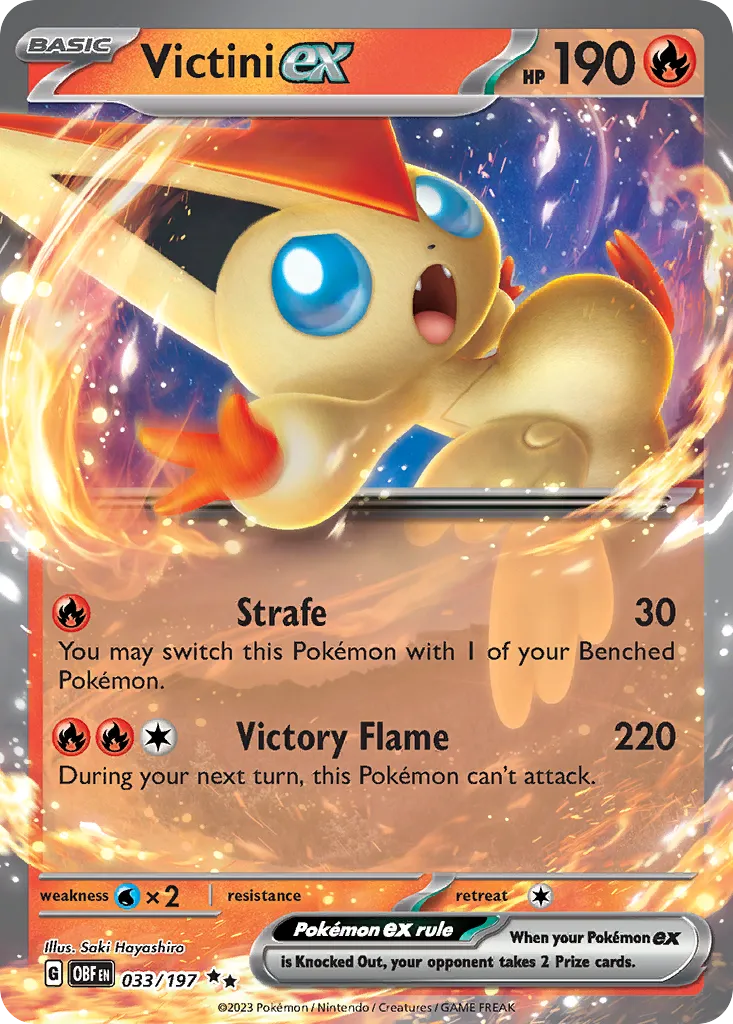 Victini ex - Obsidian Flames