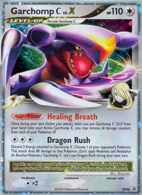 Garchomp C LV.X - DP Black Star Promos