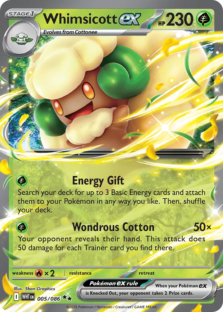Whimsicott ex - White Flare
