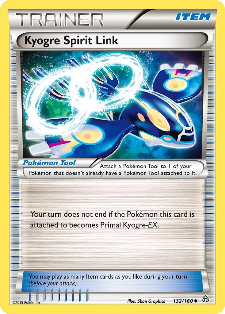 Kyogre Spirit Link - Primal Clash