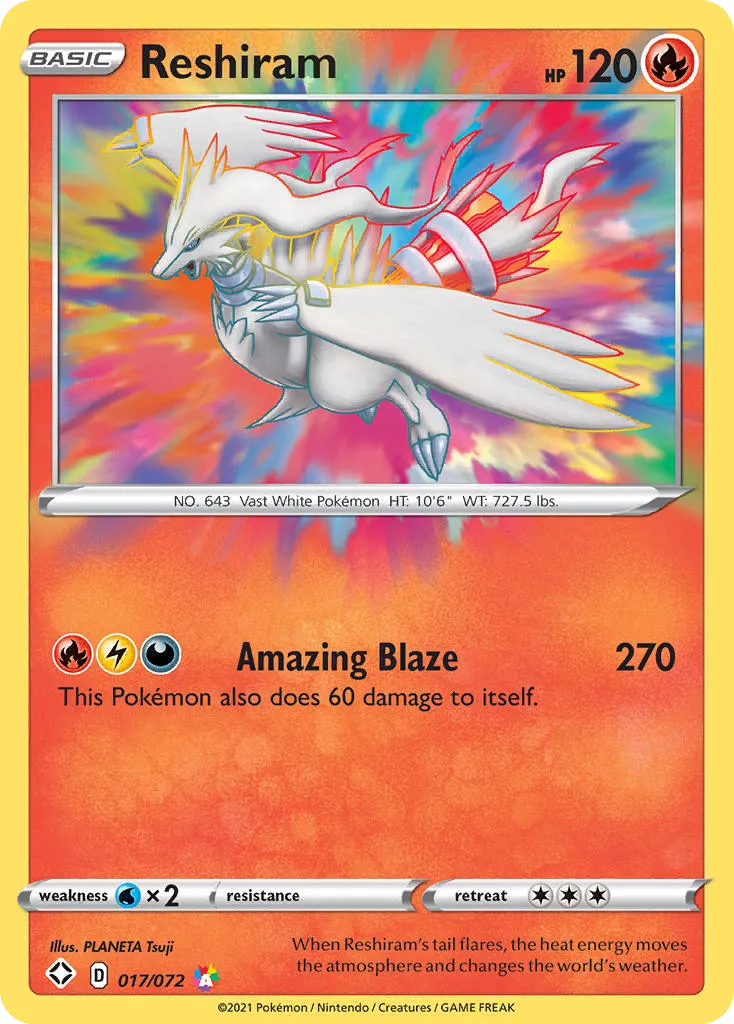 Reshiram - Shining Fates
