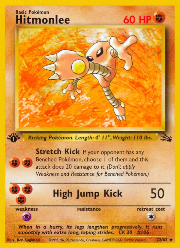 Hitmonlee - Fossil