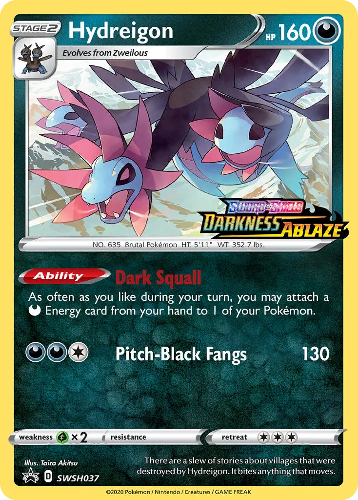 Hydreigon - SWSH Black Star Promos