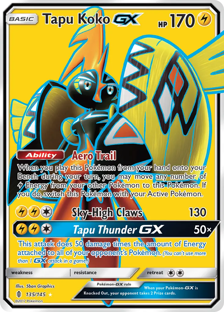 Tapu Koko-GX - Guardians Rising