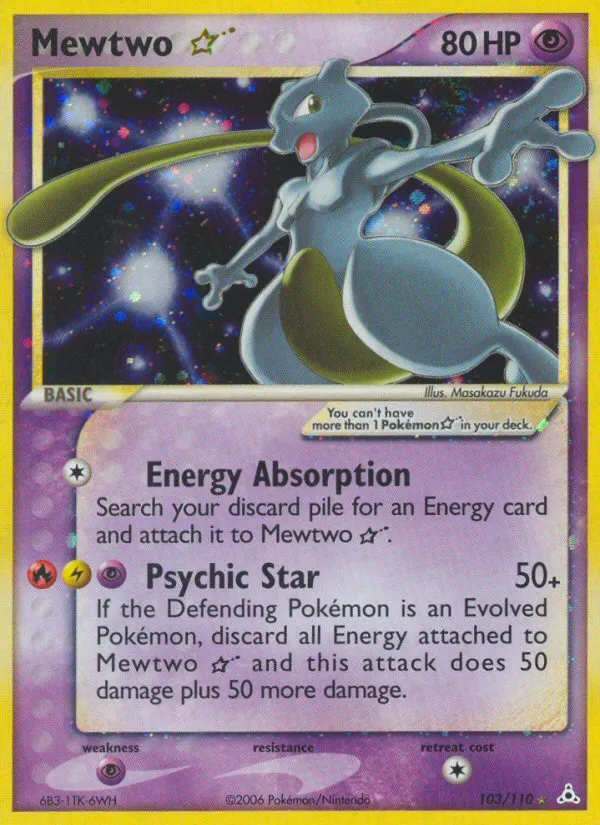 Mewtwo ★ - Holon Phantoms