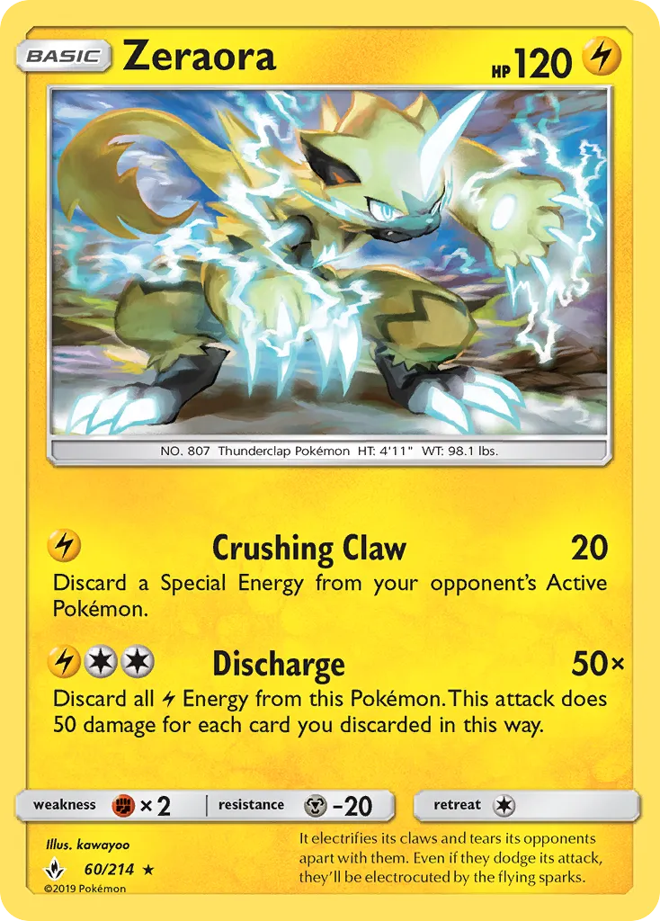Zeraora - Unbroken Bonds