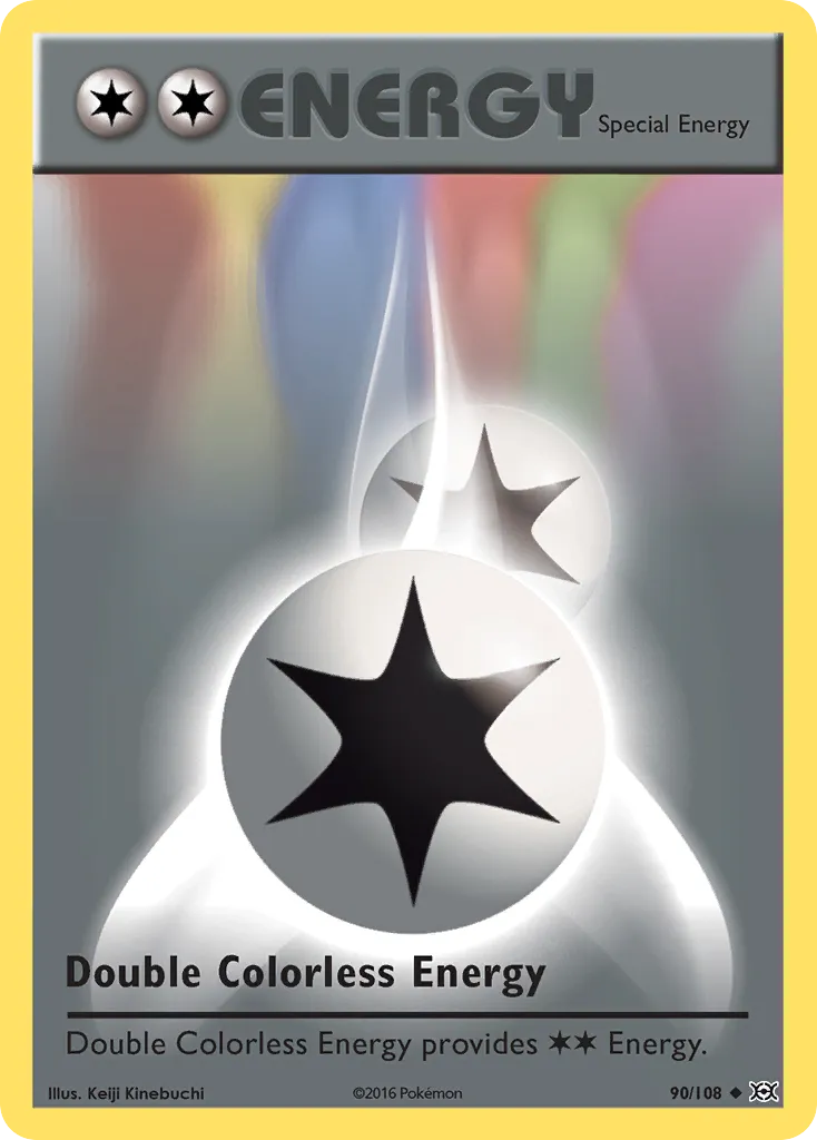 Double Colorless Energy - Evolutions
