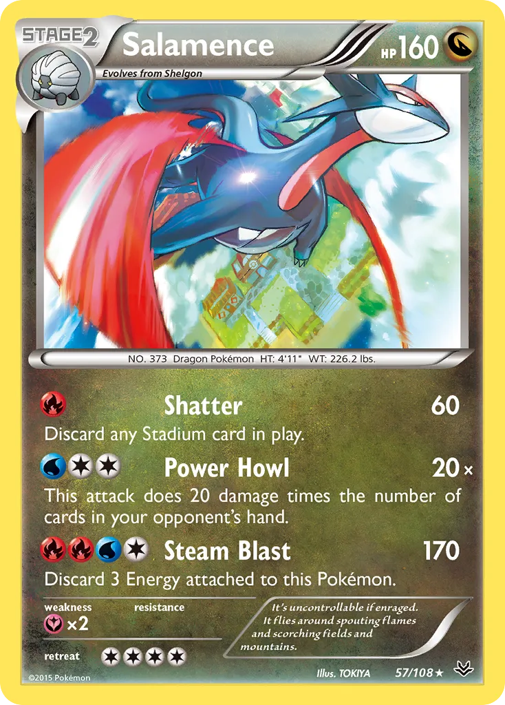 Salamence - Roaring Skies