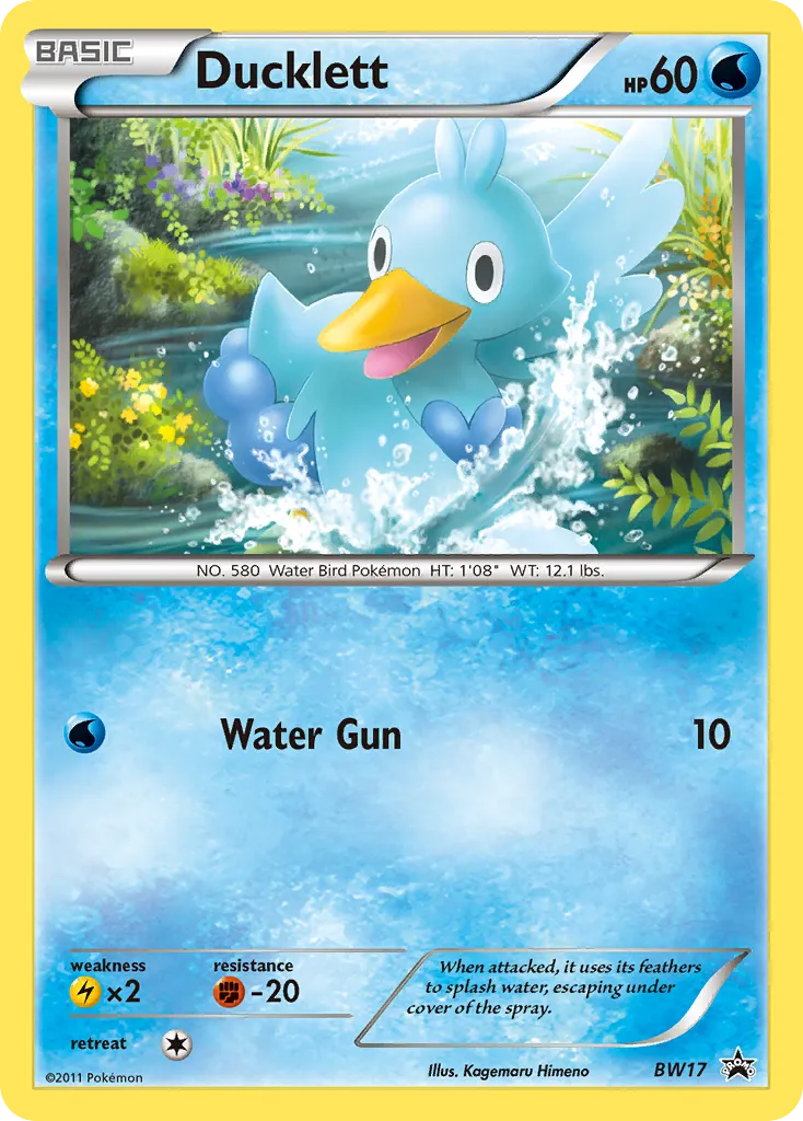 Ducklett - BW Black Star Promos