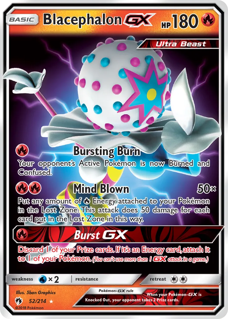 Blacephalon-GX - Lost Thunder