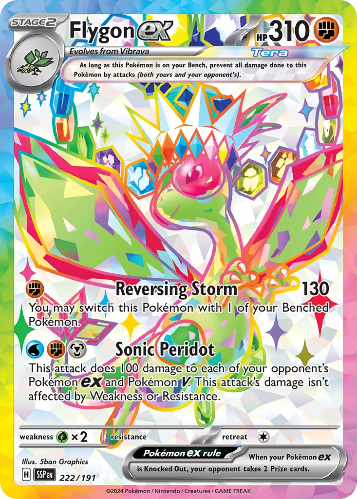 Flygon ex - Surging Sparks