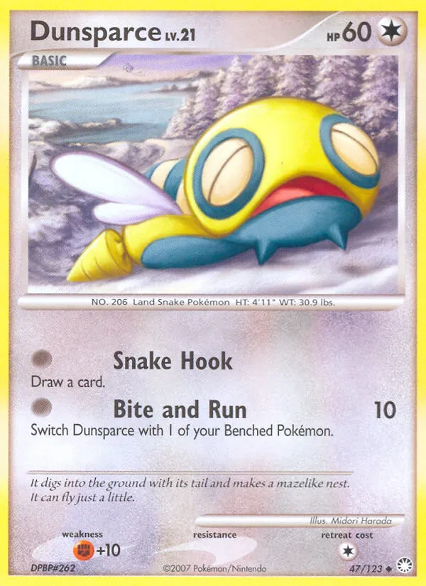 Dunsparce - Mysterious Treasures