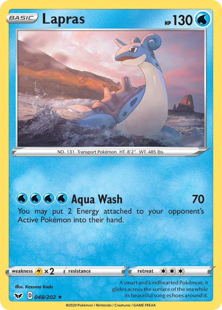 Lapras - Sword & Shield