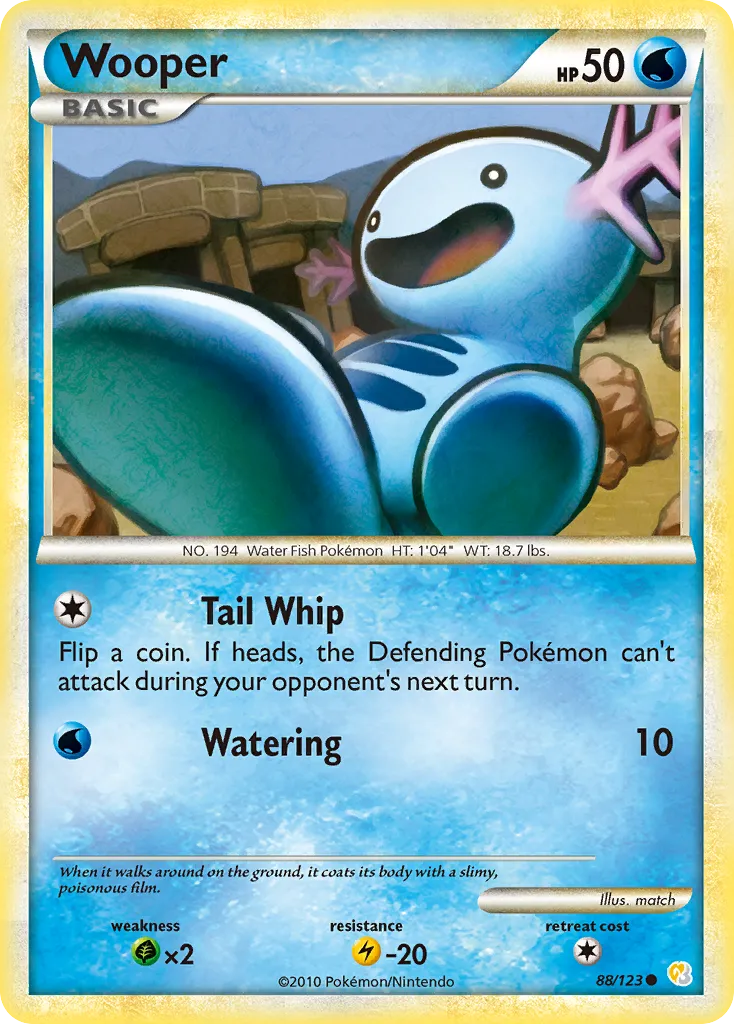 Wooper - HeartGold & SoulSilver