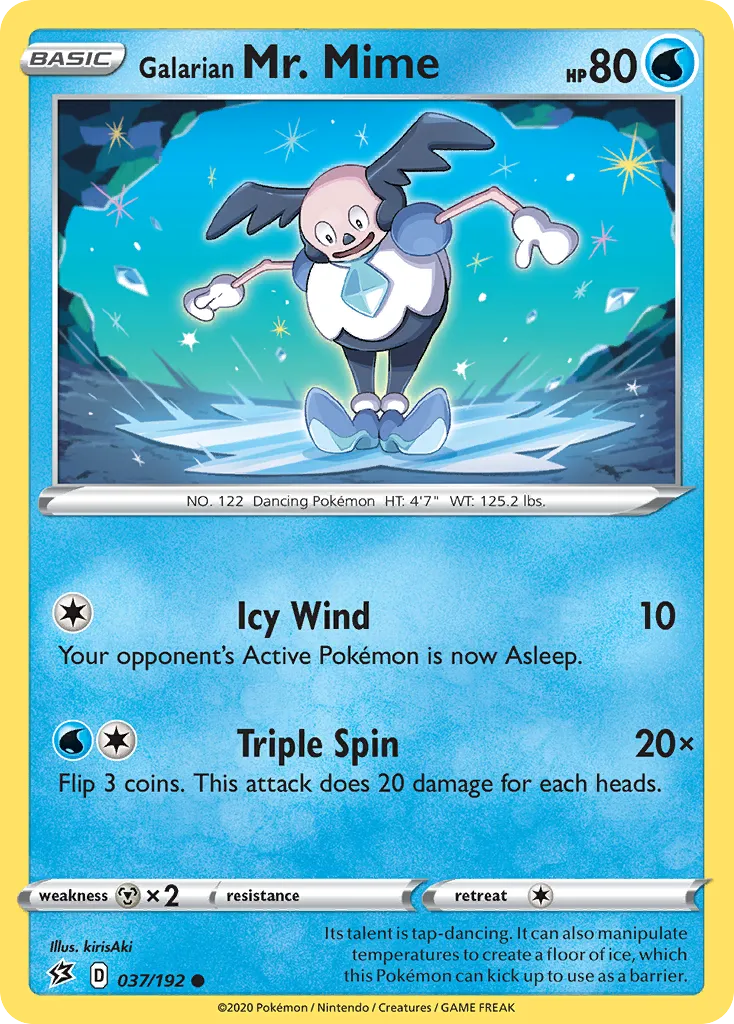 Galarian Mr. Mime - Rebel Clash