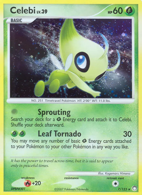 Celebi - Mysterious Treasures
