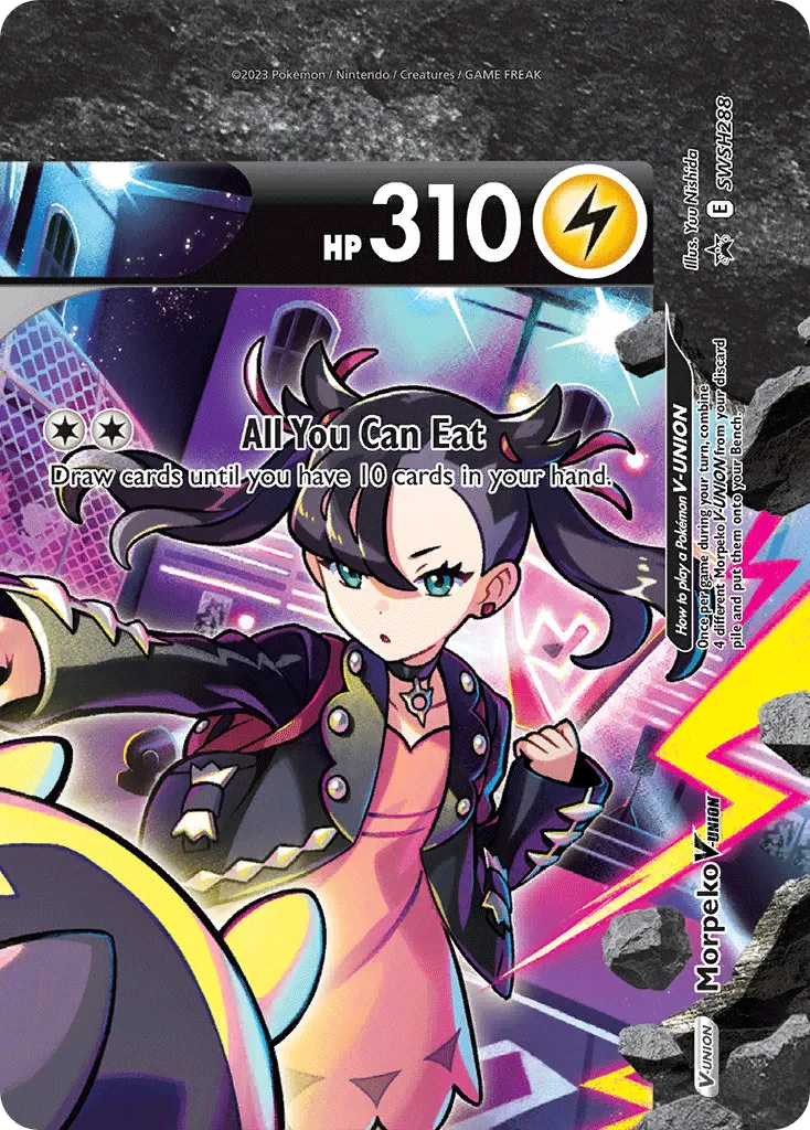 Morpeko V-UNION - SWSH Black Star Promos