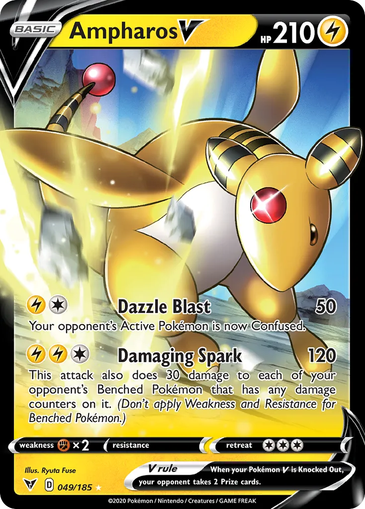 Ampharos V - Vivid Voltage