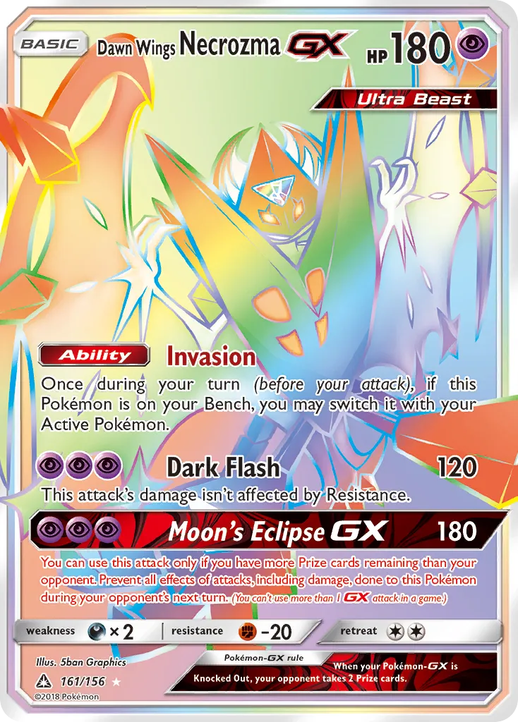 Dawn Wings Necrozma-GX - Ultra Prism