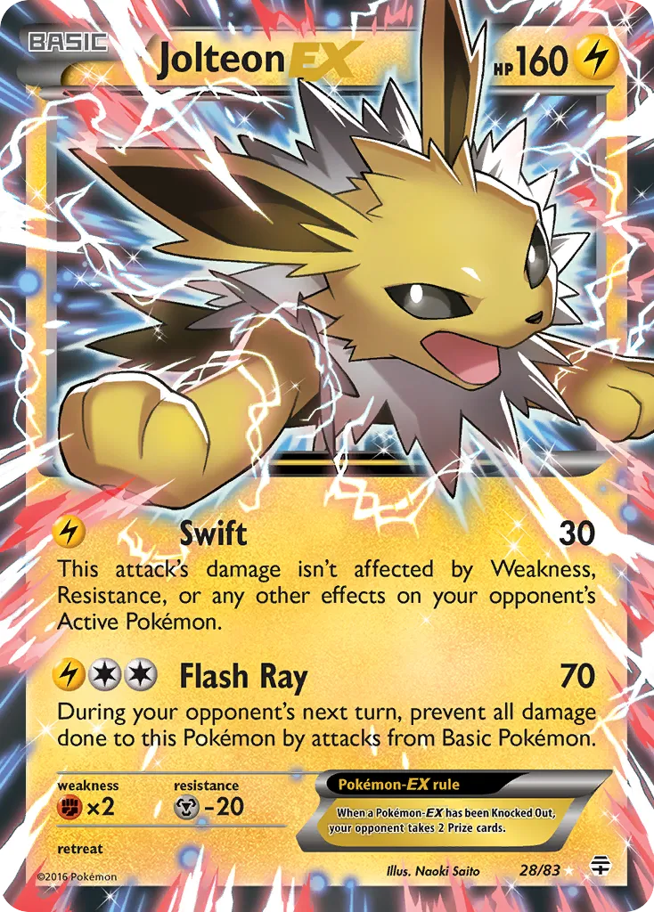 Jolteon-EX - Generations