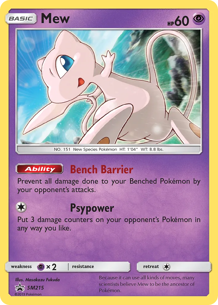 Mew - SM Black Star Promos