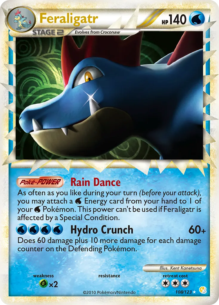 Feraligatr - HeartGold & SoulSilver