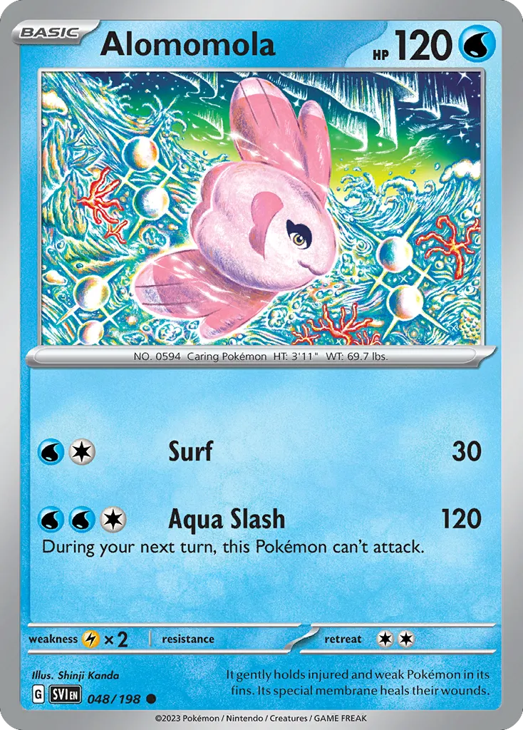 Alomomola - Scarlet & Violet