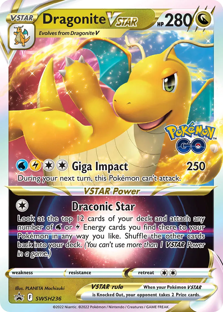 Dragonite VSTAR - SWSH Black Star Promos