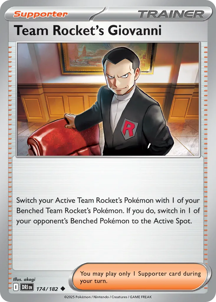 Team Rocket's Giovanni - Destined Rivals