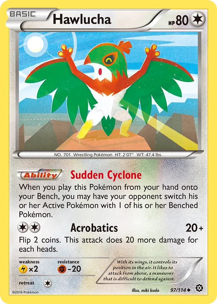 Hawlucha - Steam Siege
