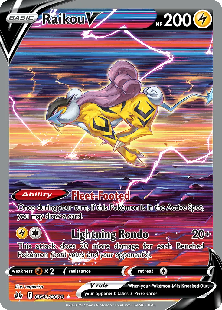 Raikou V - Crown Zenith Galarian Gallery