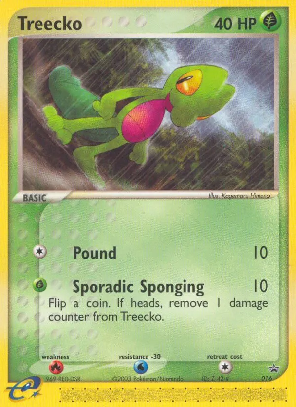 Treecko - Nintendo Black Star Promos