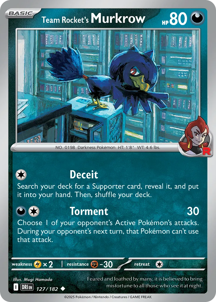 Team Rocket's Murkrow - Destined Rivals
