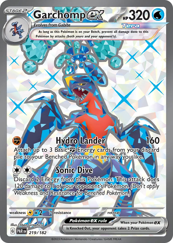 Garchomp ex - Paradox Rift