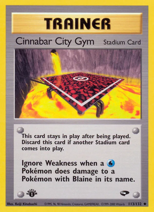 Cinnabar City Gym - Gym Challenge