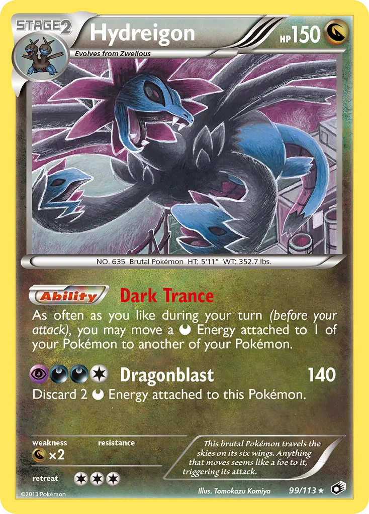 Hydreigon - Legendary Treasures