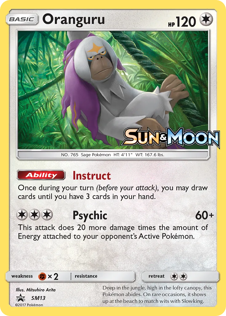 Oranguru - SM Black Star Promos