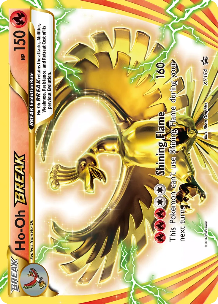Ho-Oh BREAK - XY Black Star Promos