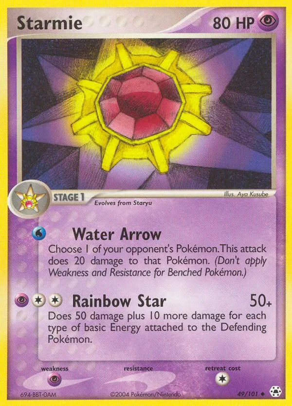 Starmie - Hidden Legends