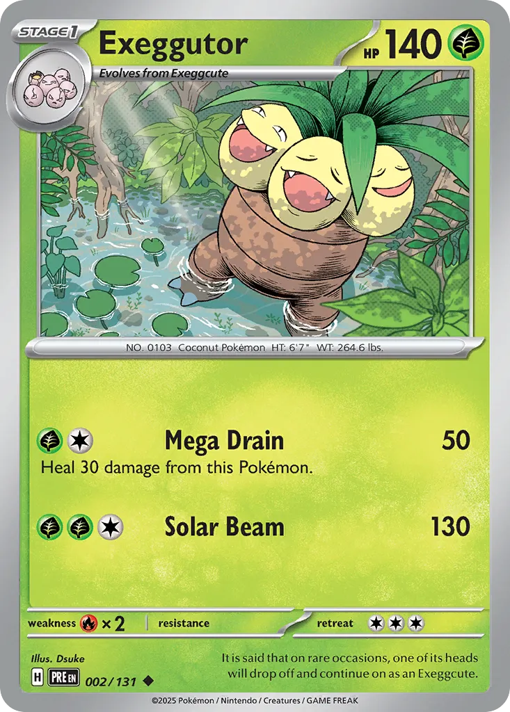 Exeggutor - Prismatic Evolutions