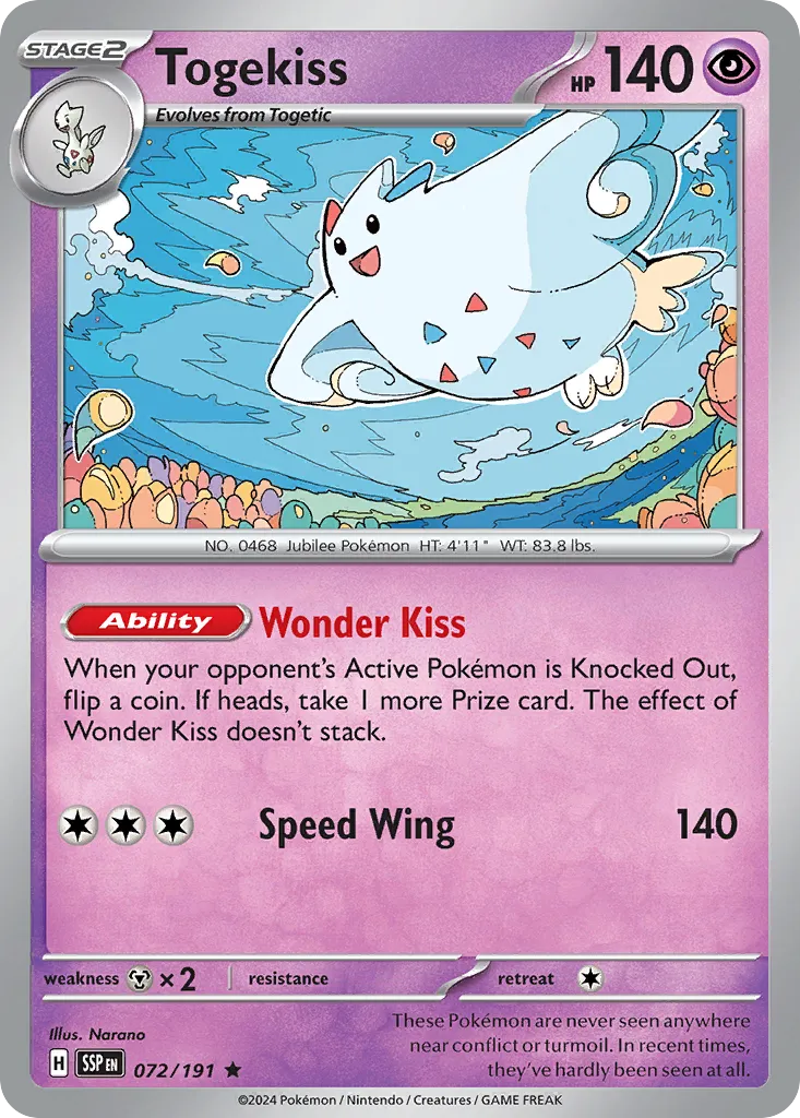 Togekiss - Surging Sparks