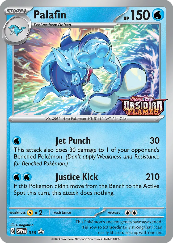 Palafin - Scarlet & Violet Black Star Promos
