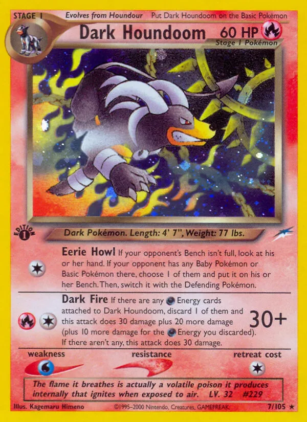 Dark Houndoom - Neo Destiny