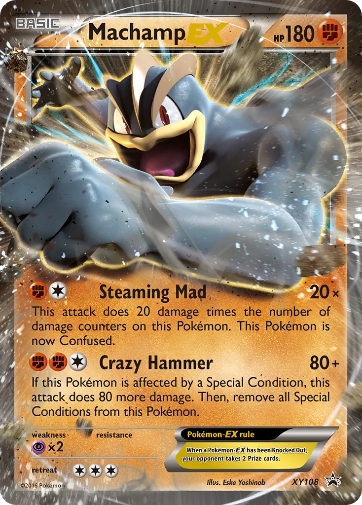 Machamp-EX - XY Black Star Promos