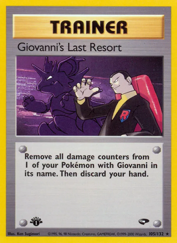 Giovanni's Last Resort - Gym Challenge