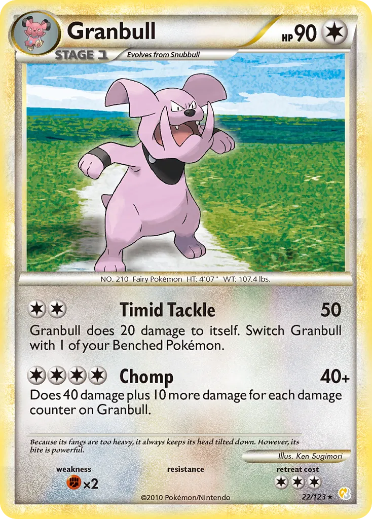 Granbull - HeartGold & SoulSilver