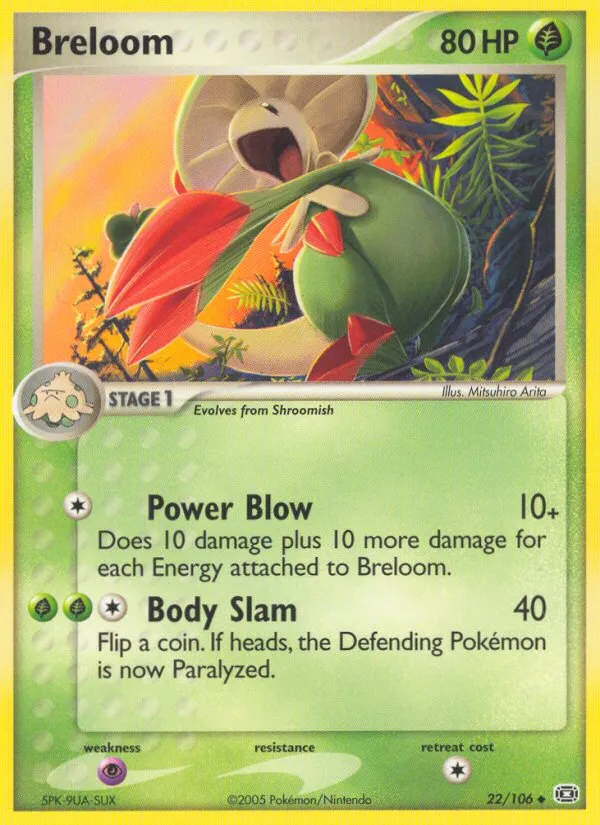 Breloom - Emerald