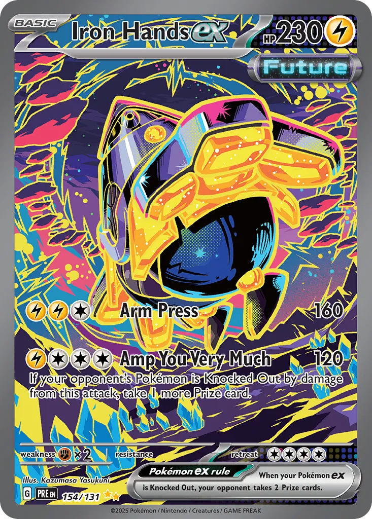 Iron Hands ex - Prismatic Evolutions