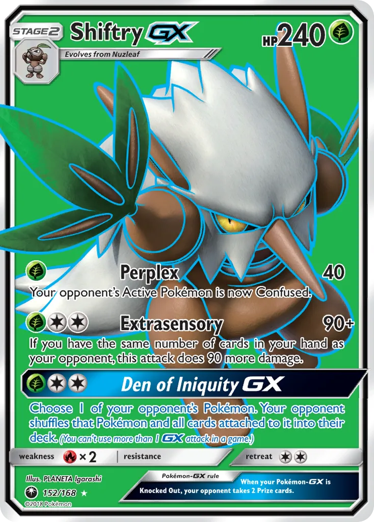 Shiftry-GX - Celestial Storm