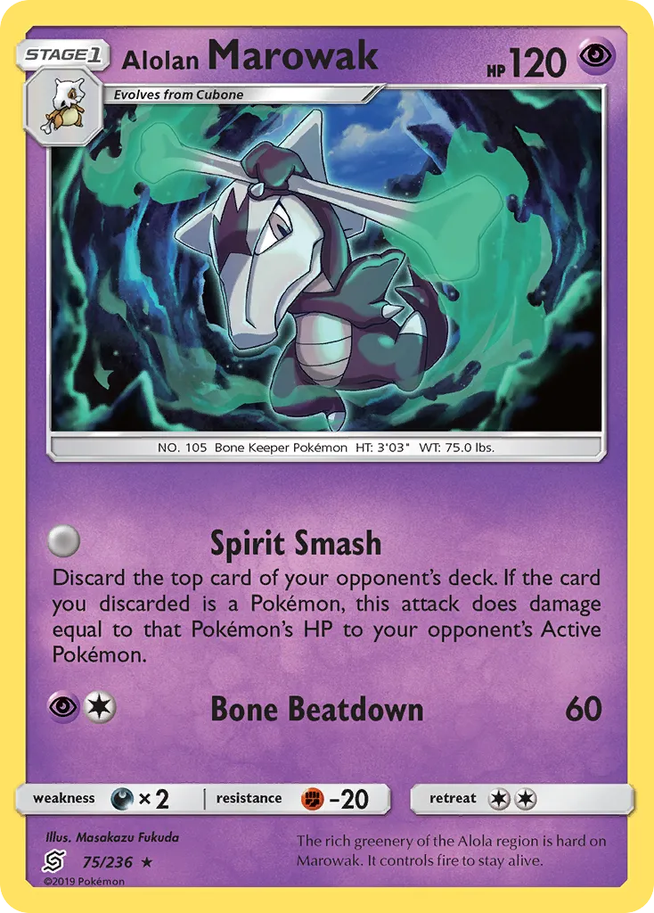 Alolan Marowak - Unified Minds